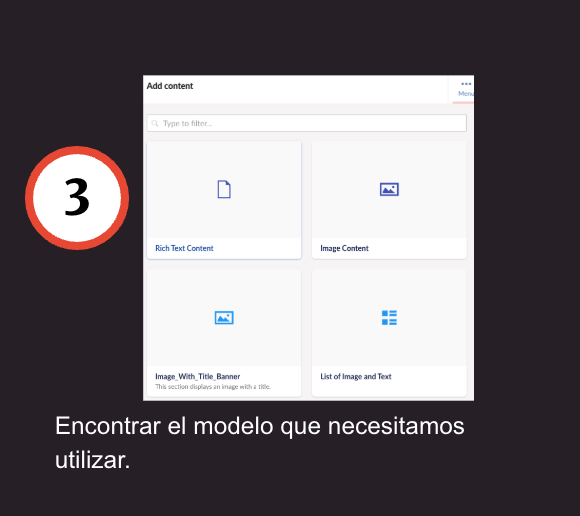 Paso 3 configuración modelo