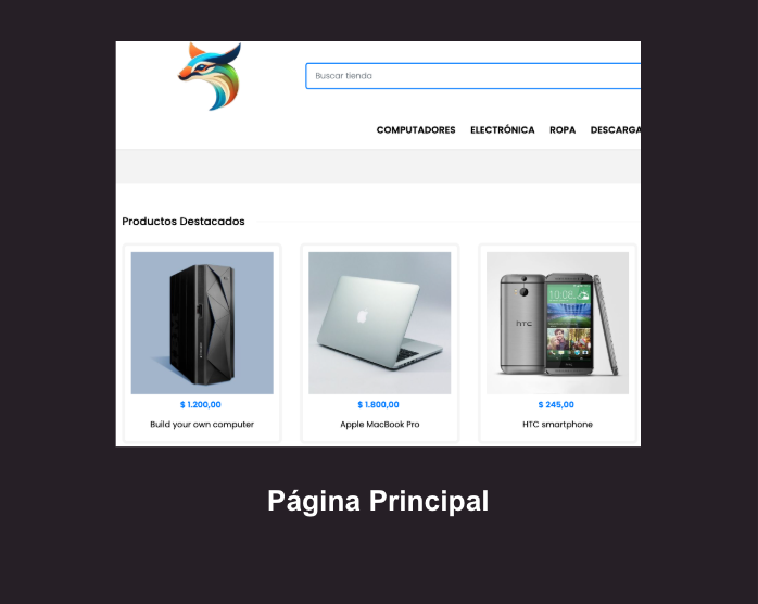 Landing page